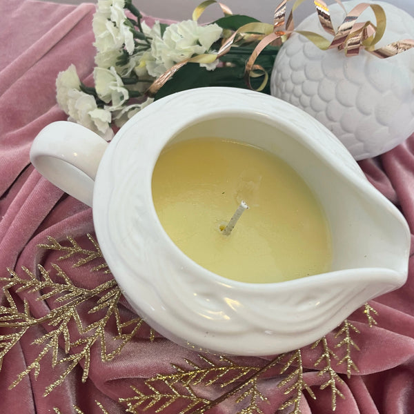 Cup of Dreams Massage Candle | Sandalwood & Vanilla Scent | Natural Soy, Shea, Cocoa, Almond
