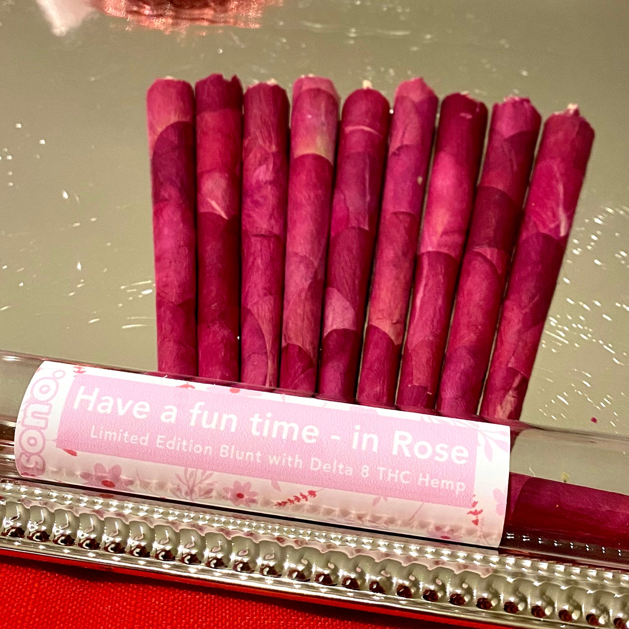 Have a Fun Time - in Rose | Limited Edition Rose Blunt with Delta 8 THC Hemp
